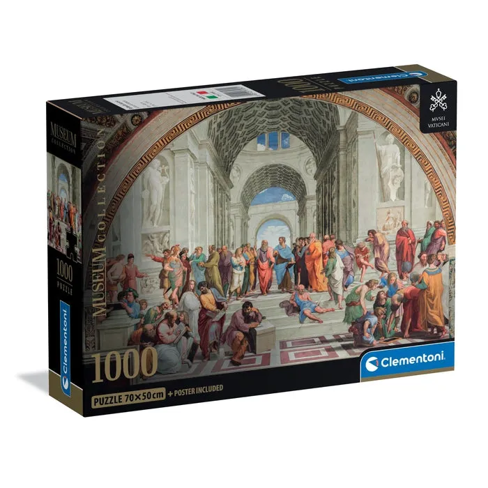 clementoni-vaticani-school-of-athens-puzzle-1000-teile-70-x-50-cm image 1