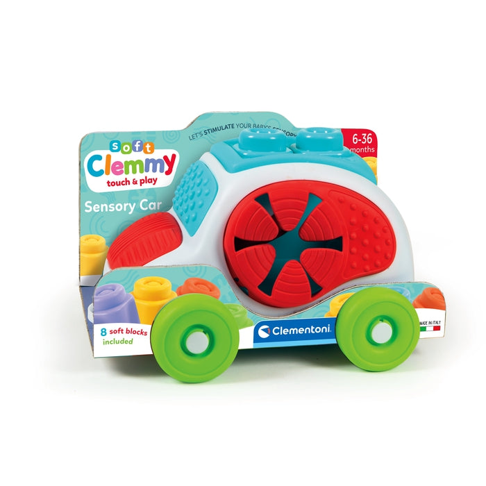 clementoni-clemmy-sensorisches-auto-mit-weichen-bausteinen image 2