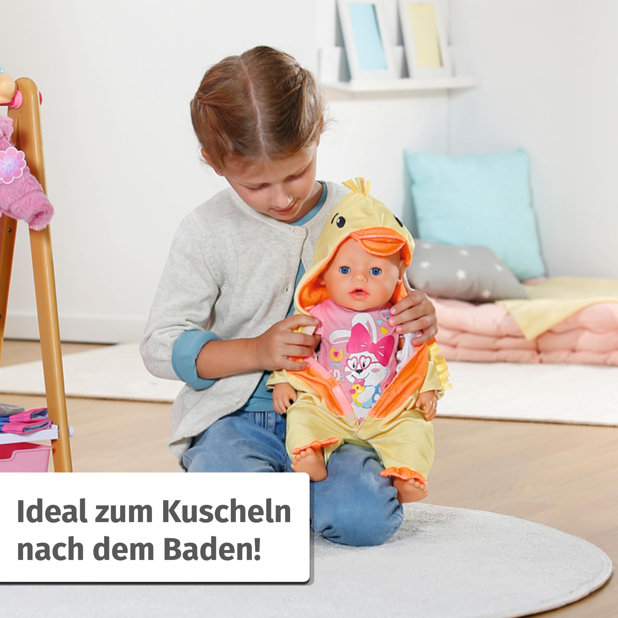 baby-born-teddy-nachtstrampler-enten-onesie-aus-fleece-f-r-43-cm-puppen image 4