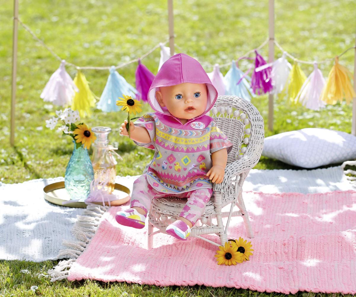 baby-born-deluxe-trendy-poncho-puppenkleidung-3-teilig-f-r-43-cm-puppen image 6