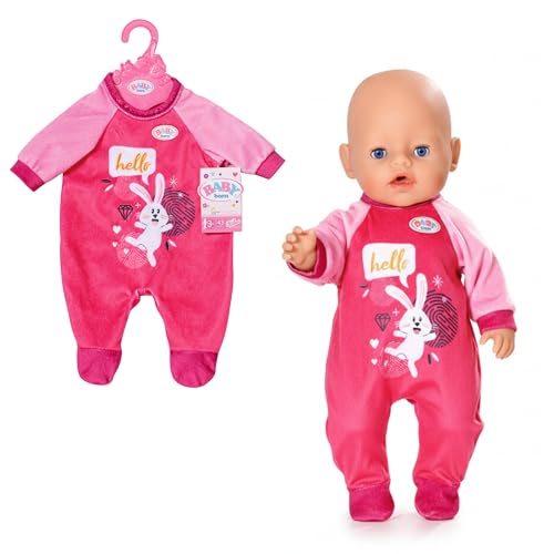 baby-born-strampler-pink-f-r-43-cm-puppen-mit-hase-benno image 7