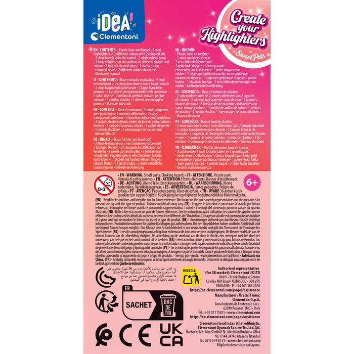 clementoni-idea-deine-textmarker-kreationen-s-e-tierfreunde image 6