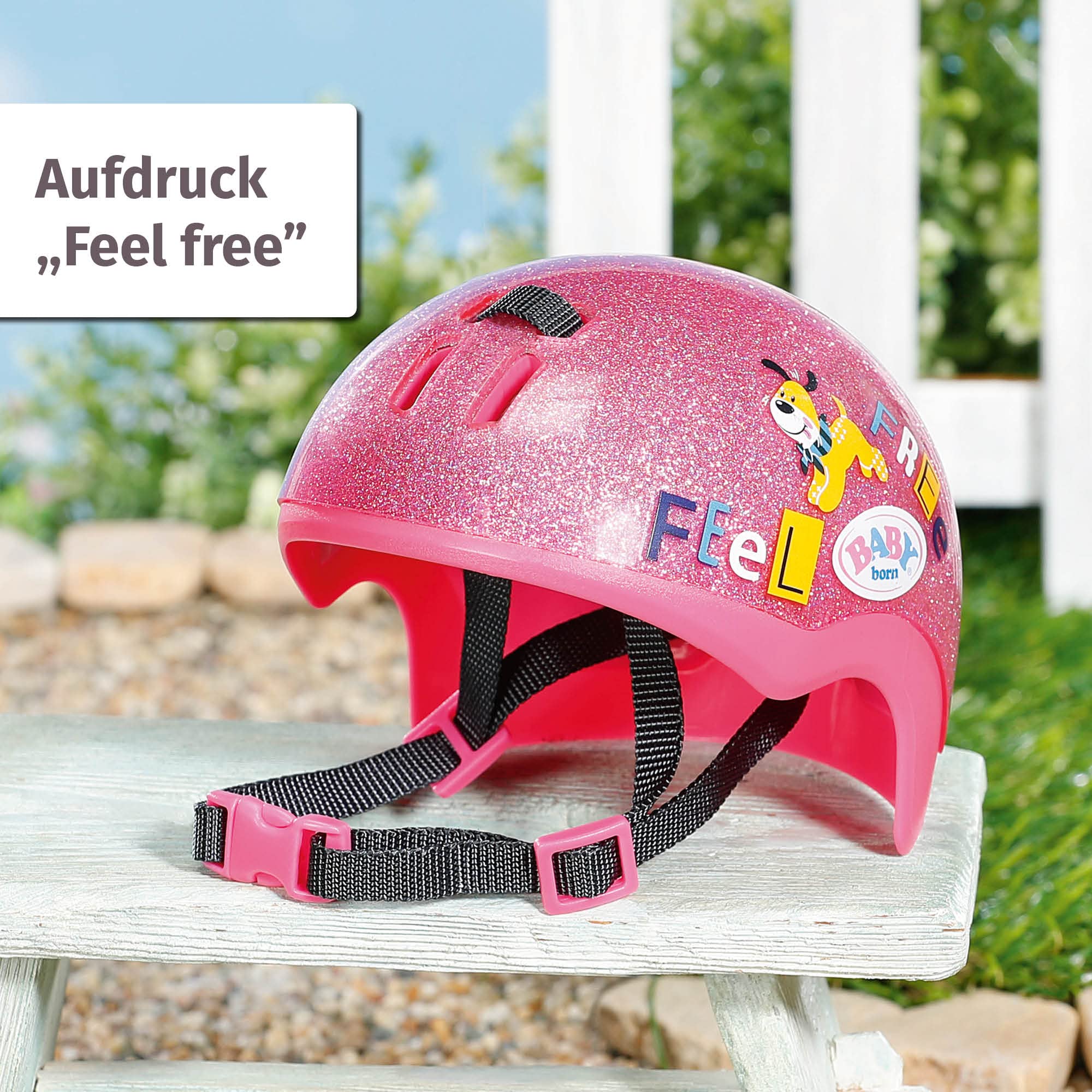 baby-born-fahrradhelm-f-r-43cm-puppen-rosa-glitzer-834909-zapf-creation image 5