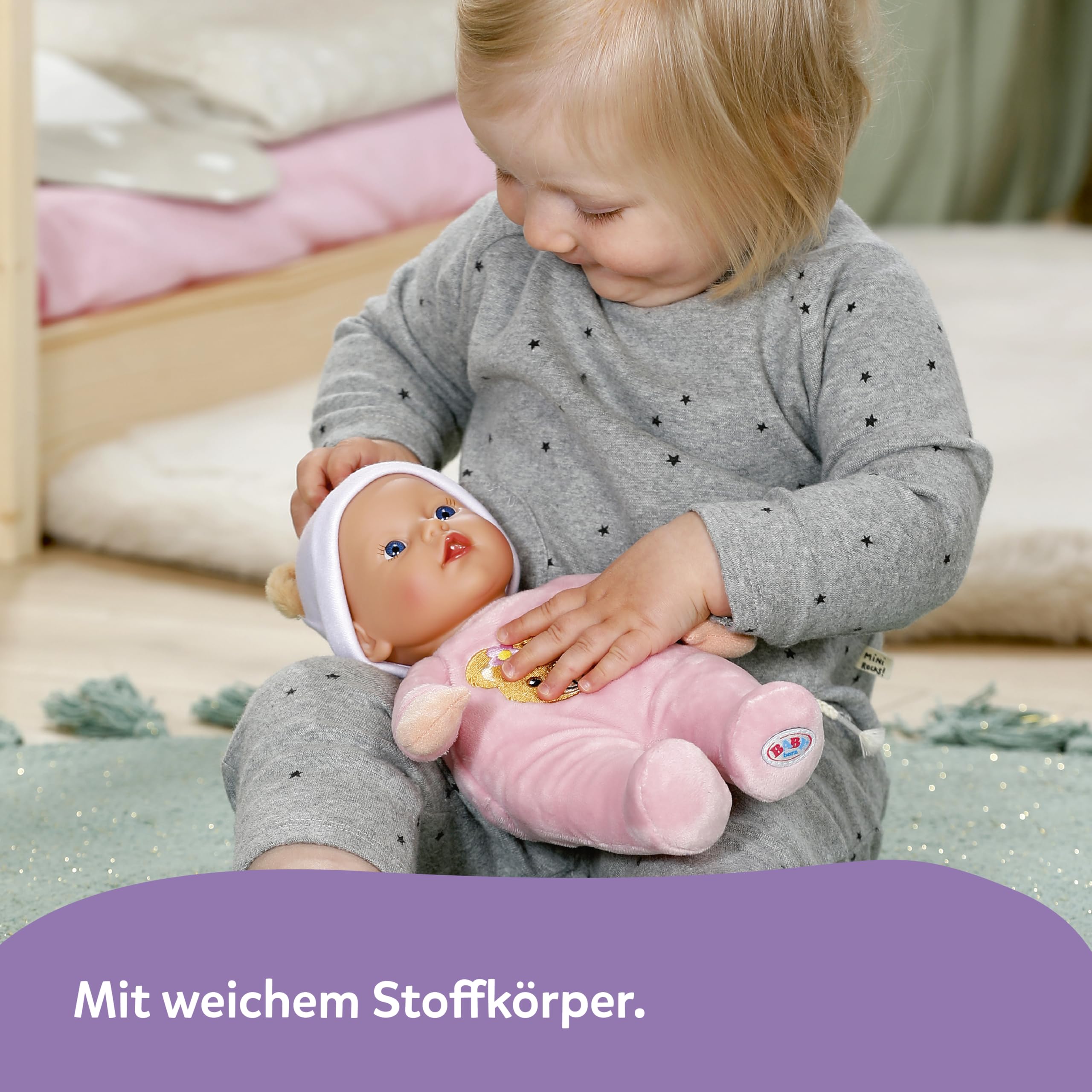 baby-born-interactive-rosie-30-cm-babypuppe-mit-6-soundfunktionen-inkl-fl-schche image 4