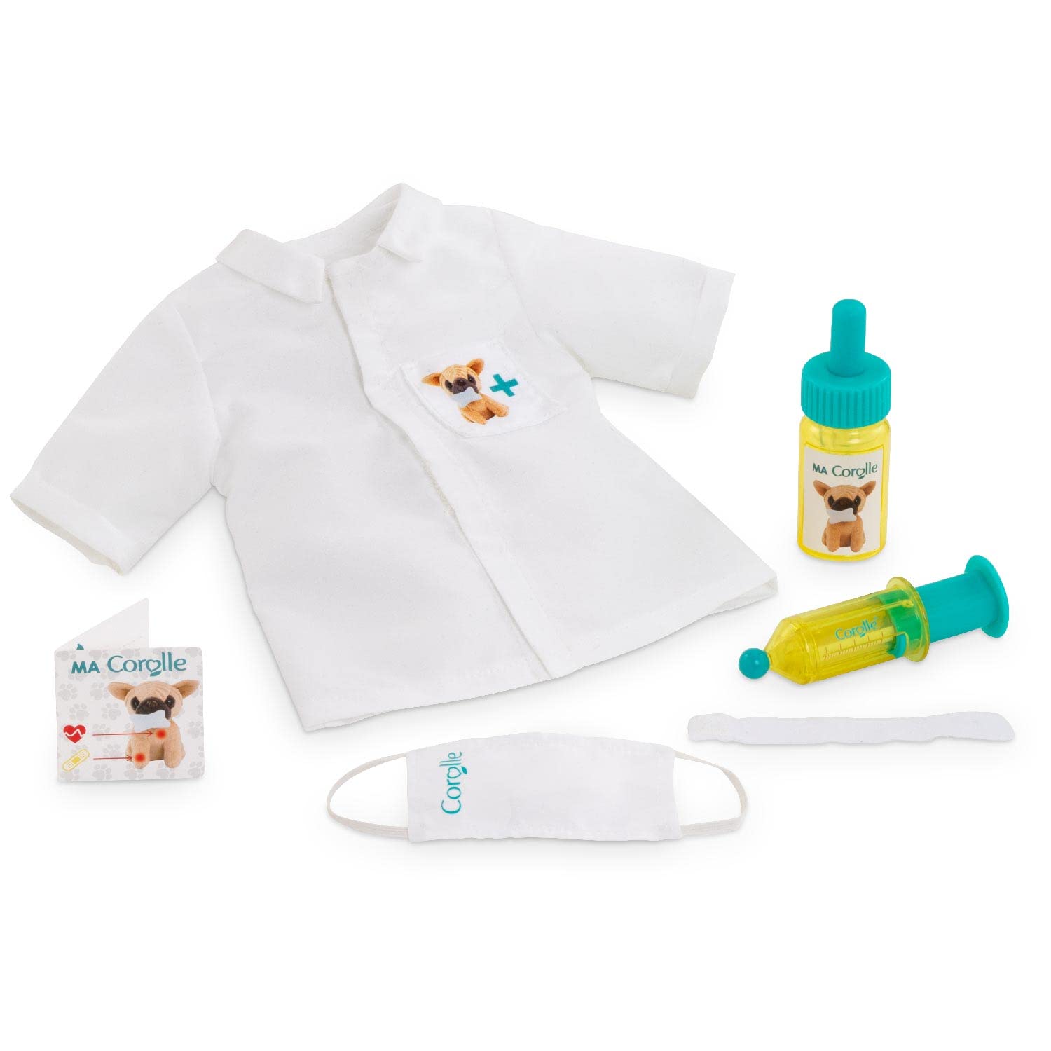 corolle-9000212370-tierarzt-zubeh-rset-outfit-5-teilig-f-r-36-cm-ma-corolle-pupp image 8