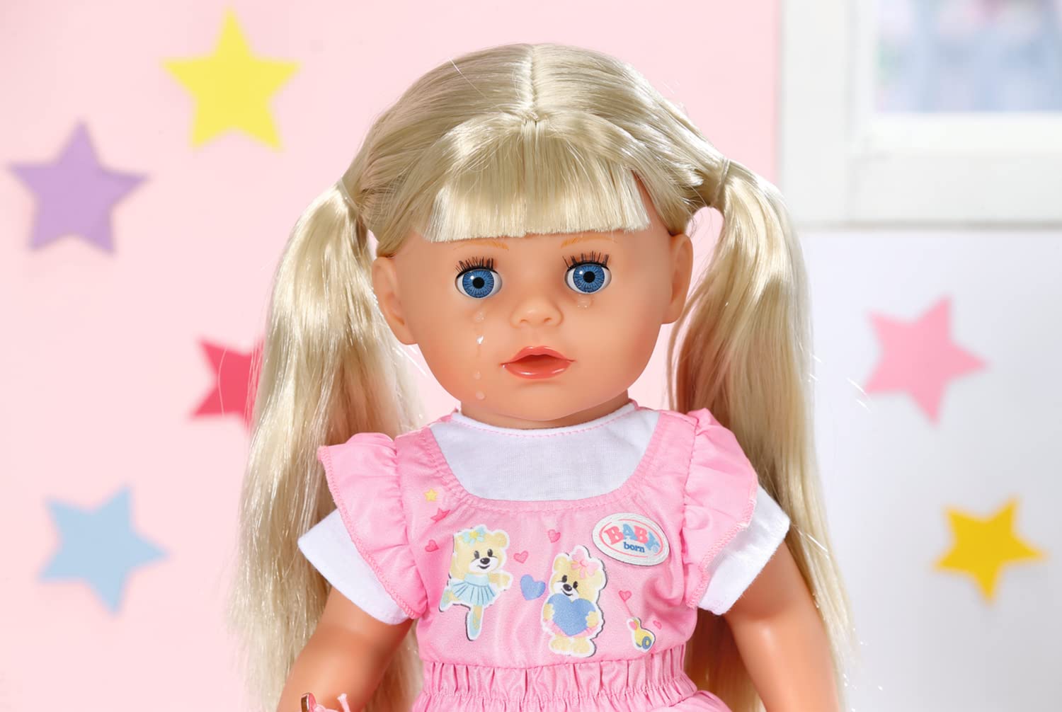 baby-born-kindergarten-little-sister-36-cm-puppe-mit-haaren-und-7-funktionen-ohn image 2