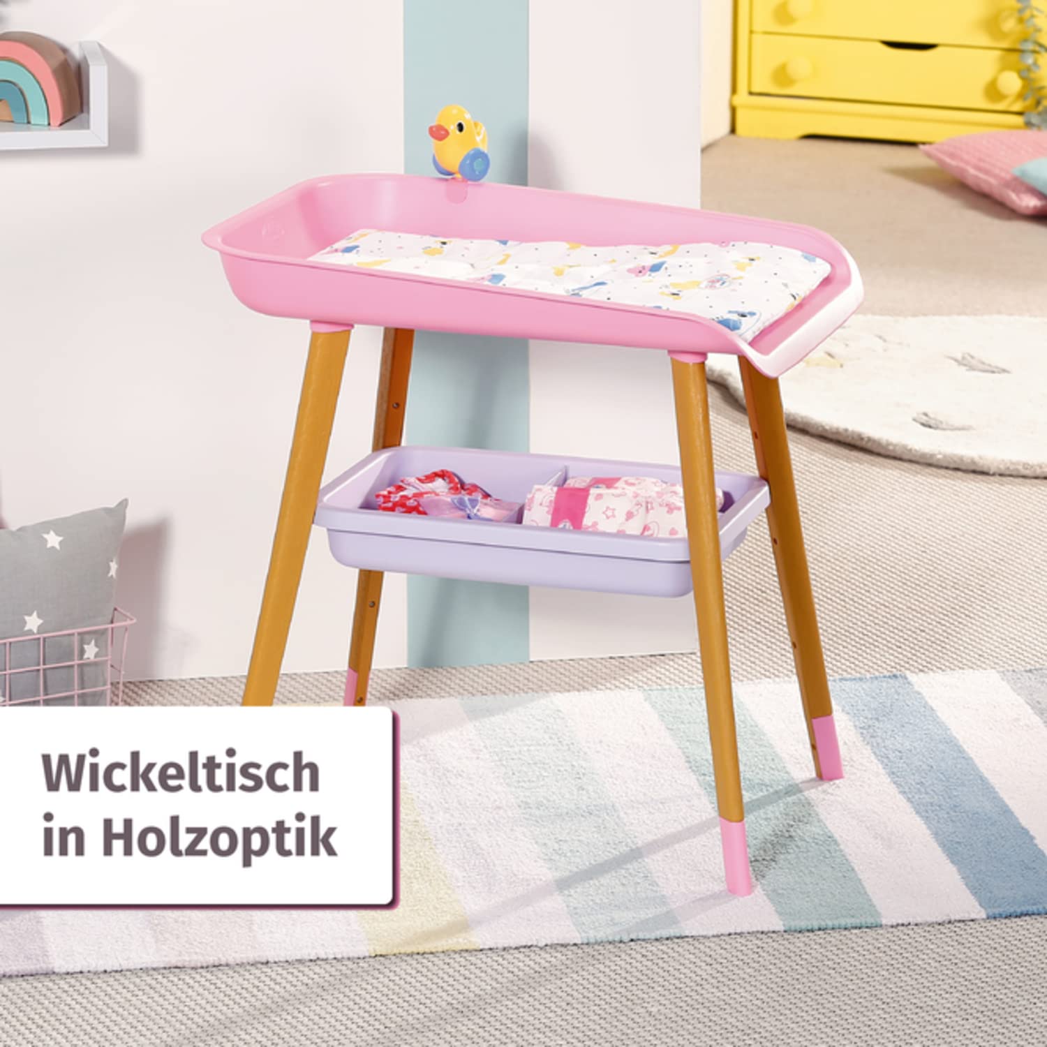 baby-born-wickeltisch-f-r-43-cm-puppen-mit-tuchhalter-829998 image 2