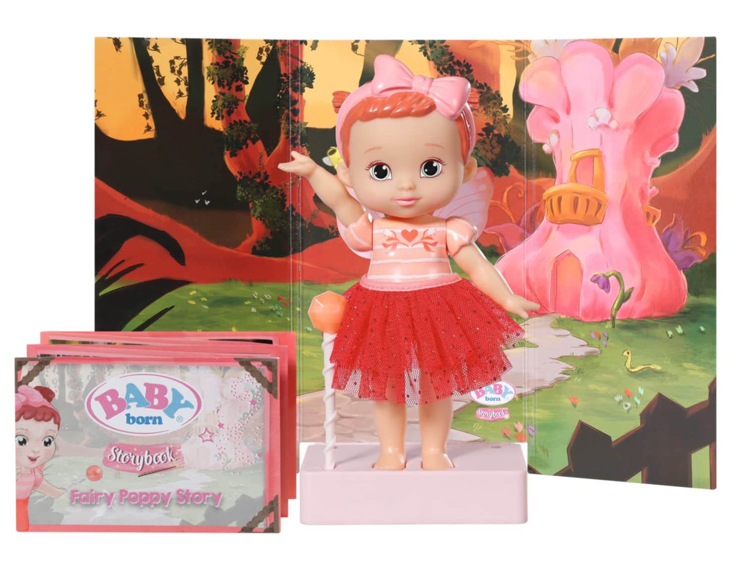 baby-born-storybook-fairy-poppy-18cm-feen-puppe-mit-fl-geln-und-bilderbuch image 4