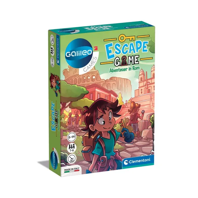 clementoni-galileo-games-escape-game-abenteuer-in-rom-escape-room-spiel image 1