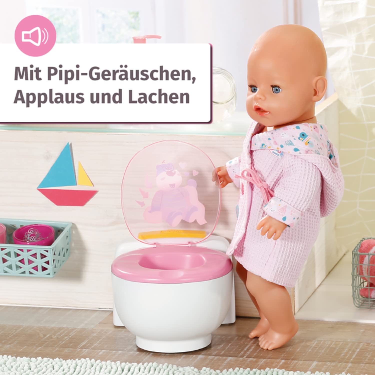 baby-born-828373-puppen-toilette-wei-pink-mit-ger-uschfunktion-und-glitzer-h-ufc image 3
