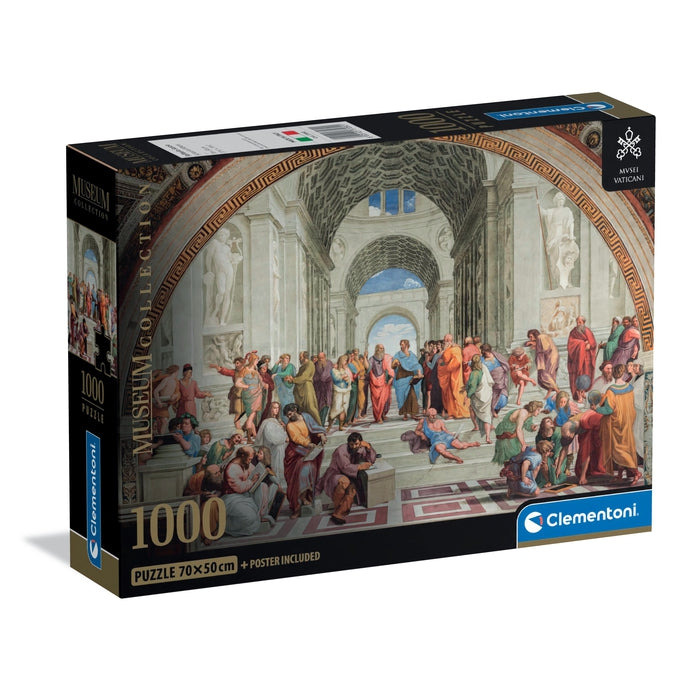 clementoni-vaticani-school-of-athens-puzzle-1000-teile-70-x-50-cm image 1