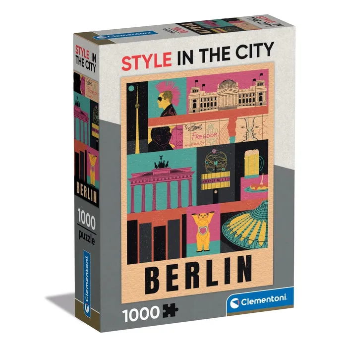 clementoni-puzzle-style-in-the-city-berlin-1000-teile image 1