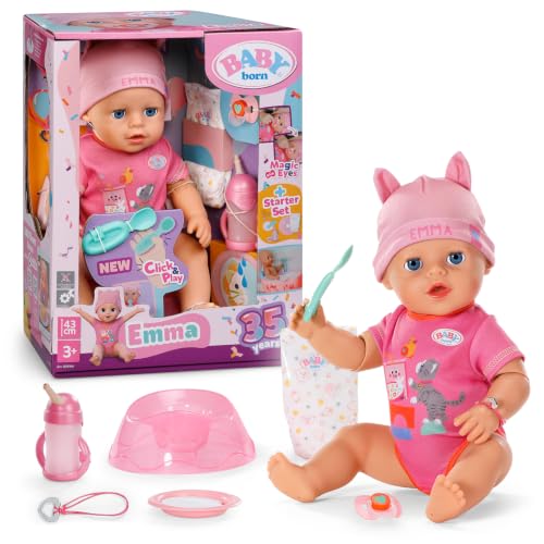 baby-born-emma-43-cm-babypuppe-mit-click-play-10-funktionen image 8