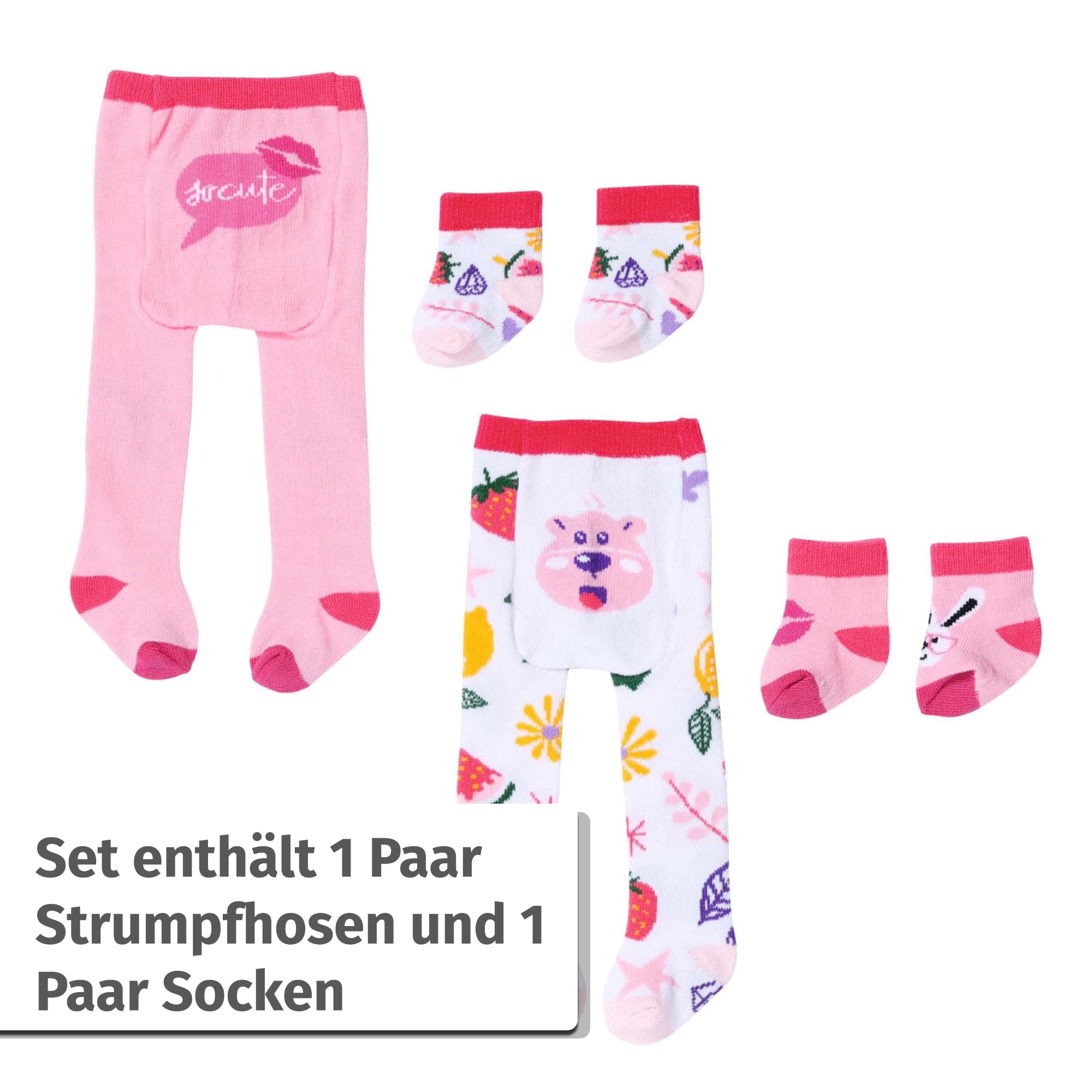 baby-born-836064-strumpfhose-und-socken-set-f-r-43-cm-puppen image 5