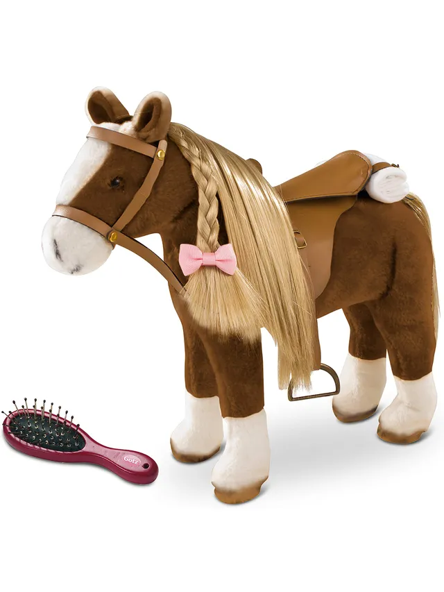 g-tz-3402375-brown-beauty-k-mmpferd-mit-sattel-f-r-puppen-bis-50cm image 1