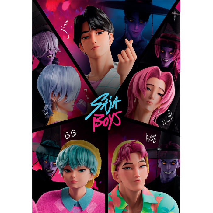 clementoni-kpop-demon-hunters-puzzle-500-teile-charakter-puzzle-49-x-36-cm image 2
