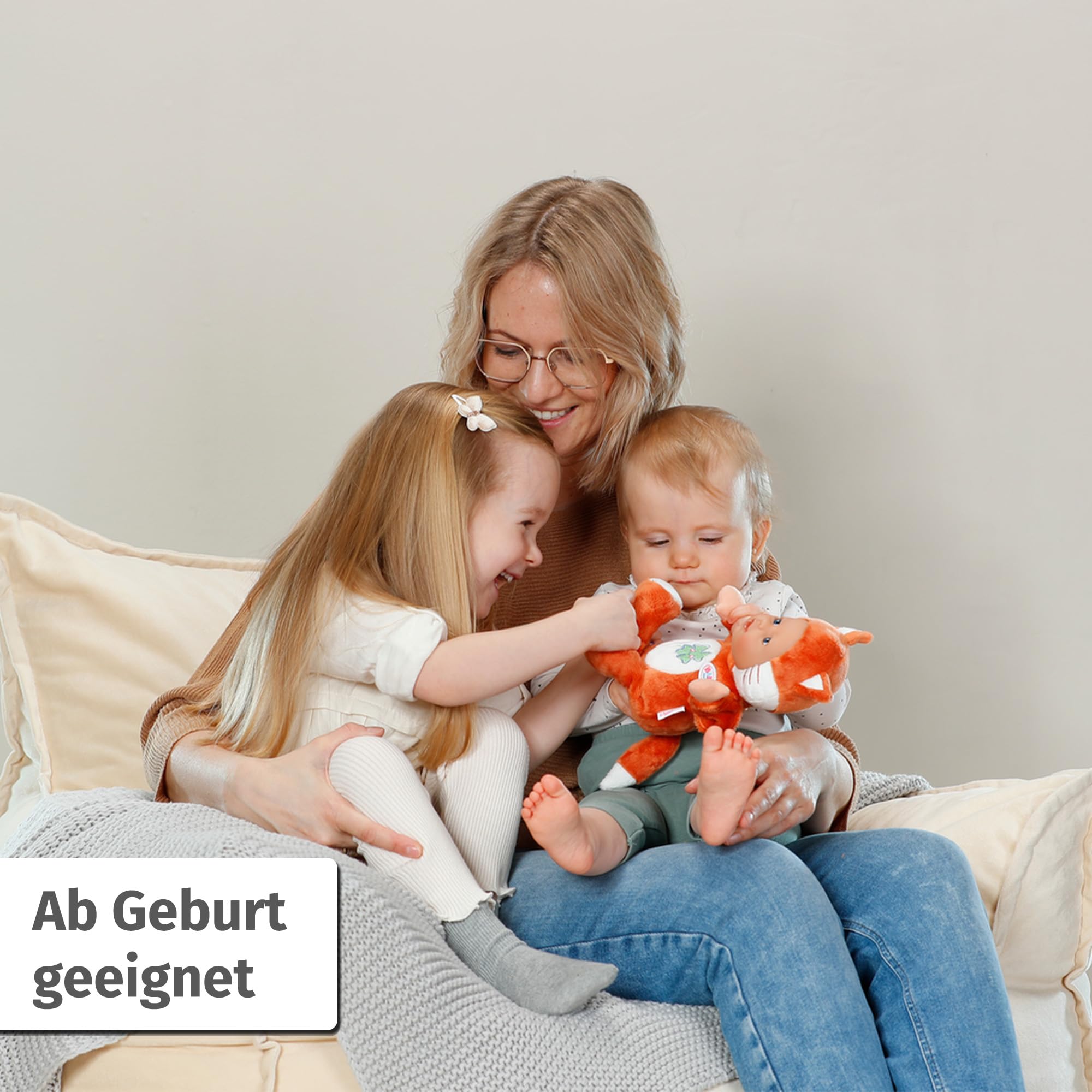 baby-born-for-babies-funny-fuchs-26-cm-kuschelpuppe-mit-fingertaschen image 7