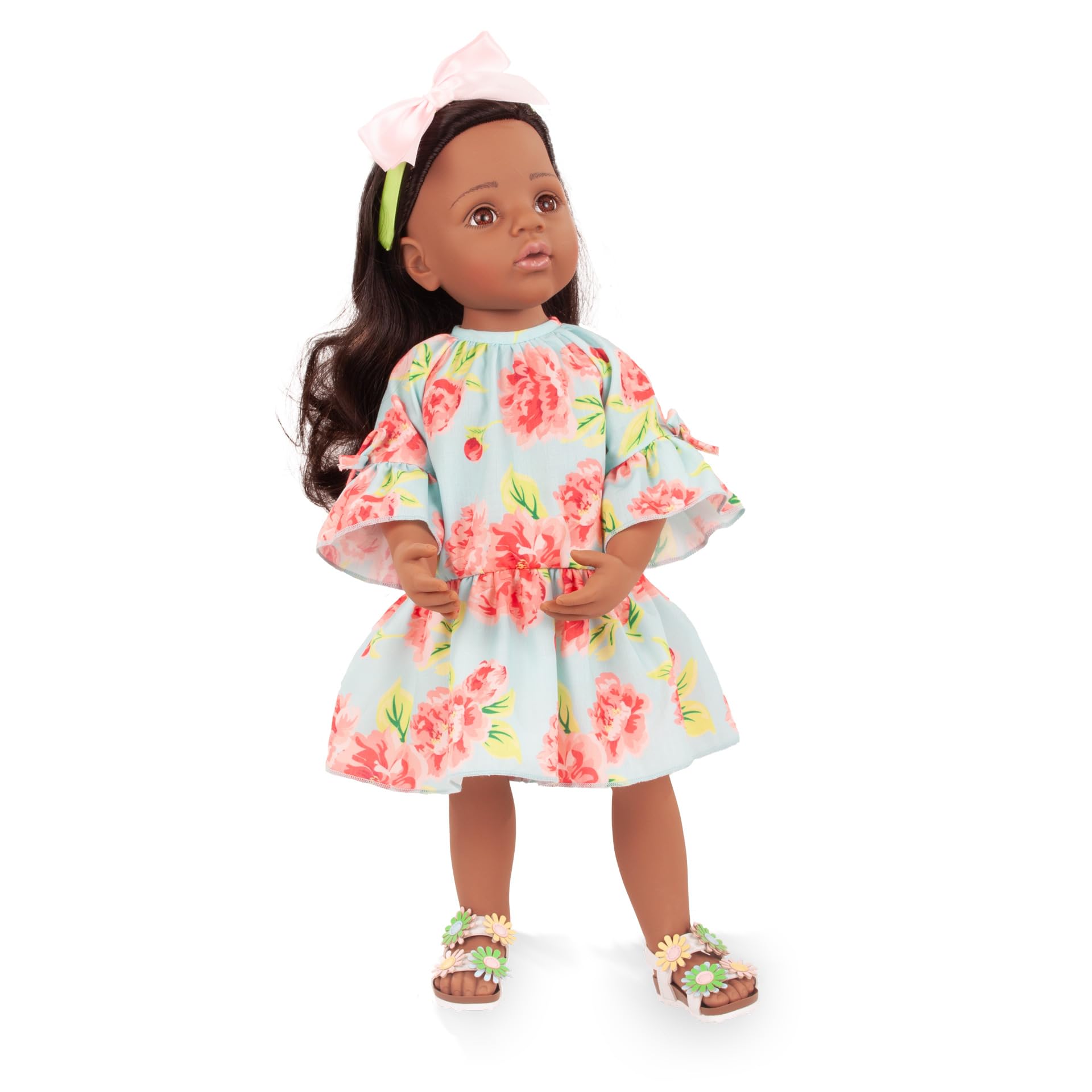 g-tz-happy-kidz-ava-puppe-50-cm-multigelenk-stehpuppe-schwarze-haare image 3