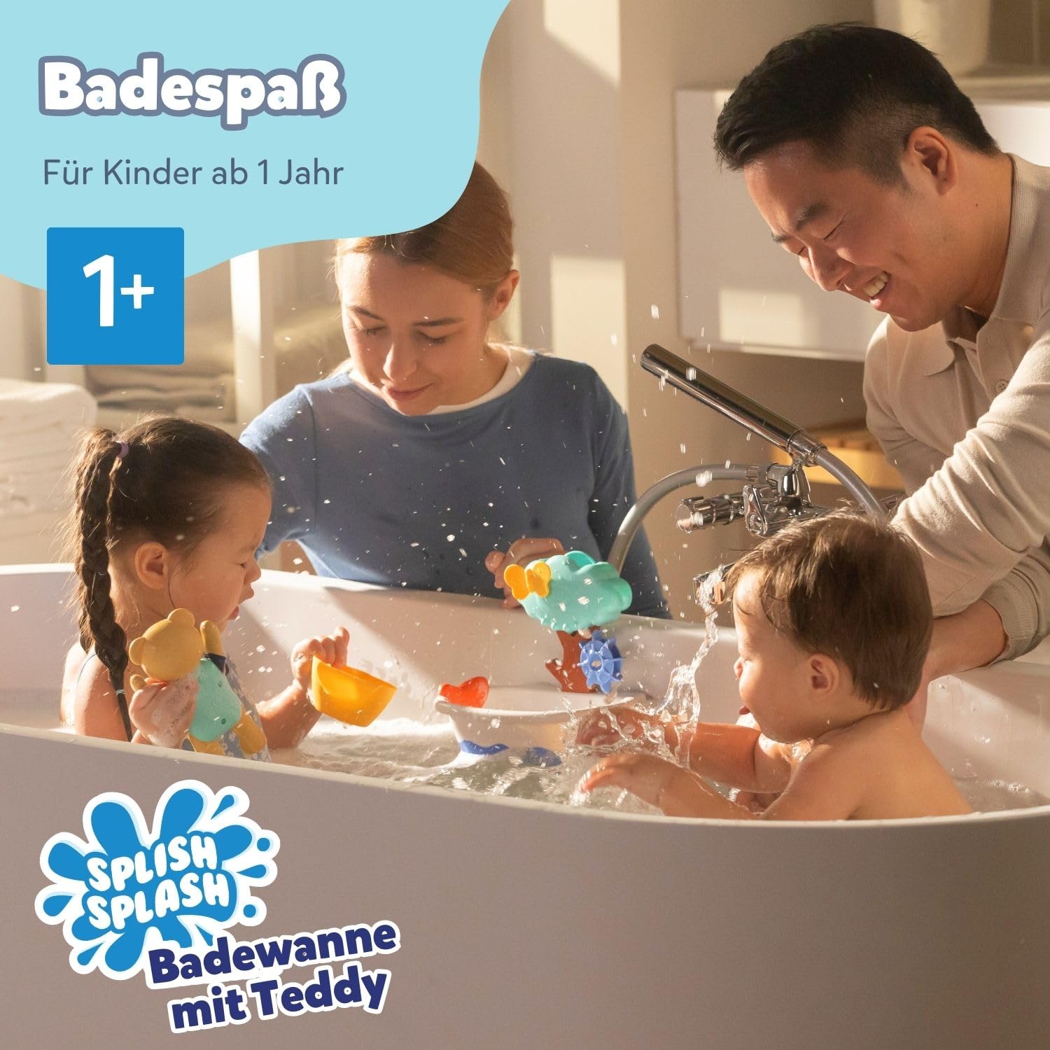 baby-born-splish-splash-badewanne-mit-teddy-und-wasserspiel image 2