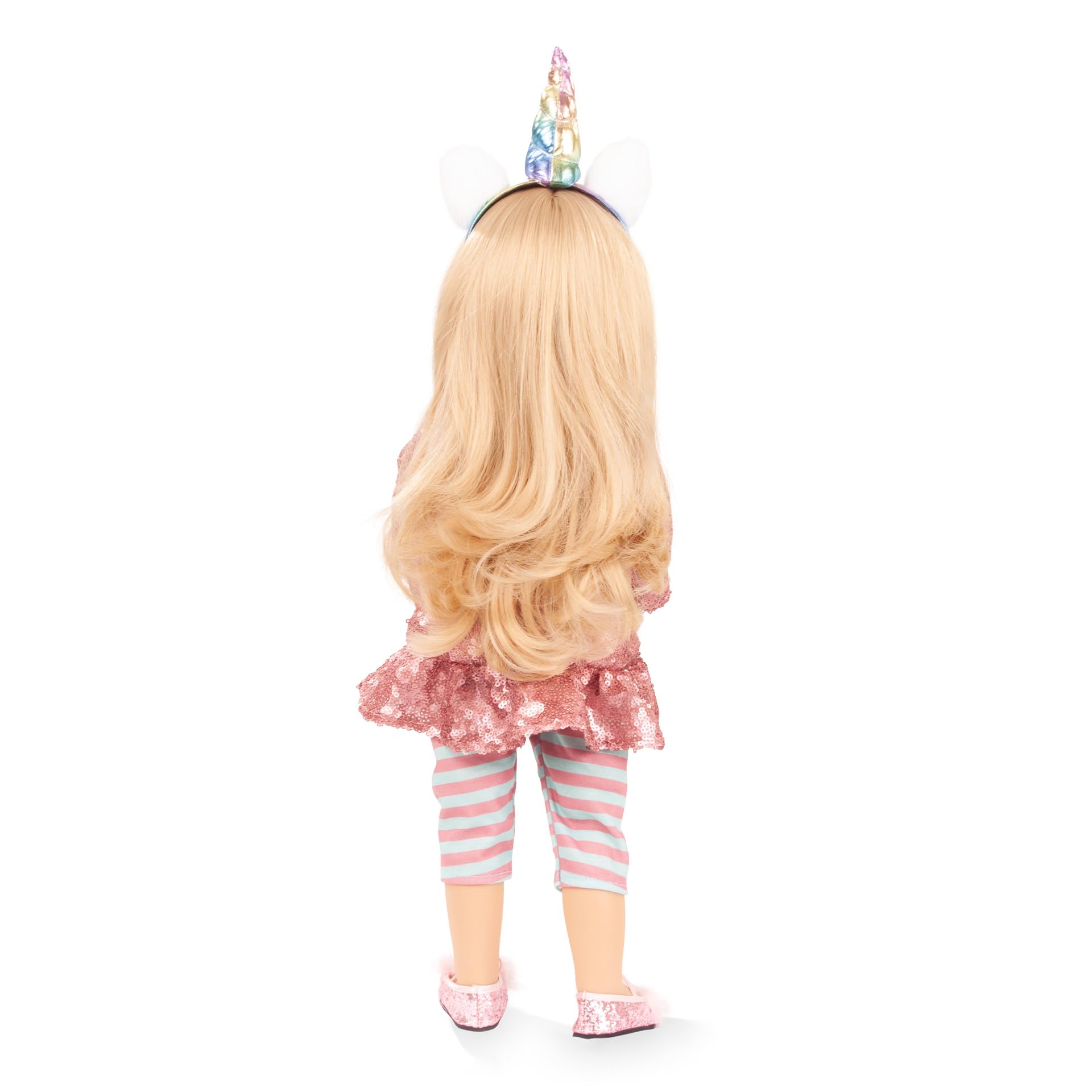 g-tz-happy-kidz-anna-einhorn-puppe-50-cm-multigelenk-stehpuppe-6-teilig image 4