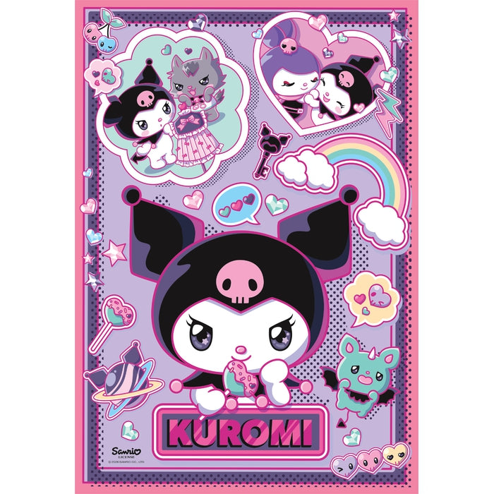 clementoni-puzzle-kuromi-1000-teile-hello-kitty-friends image 2