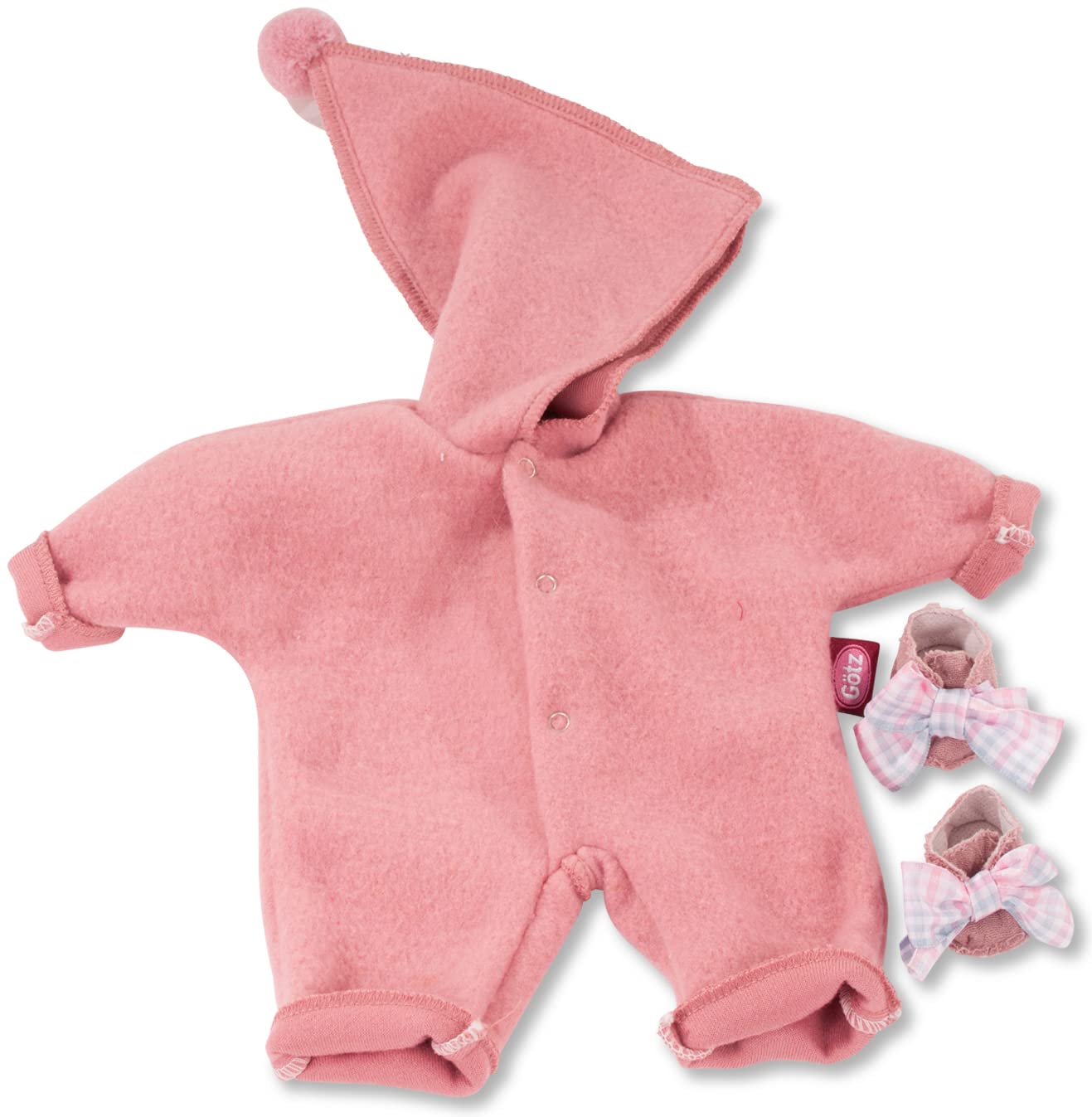 g-tz-3403329-babyanzug-mit-zipfelm-tze-rosa-f-r-babypuppen-gr-s-30-33-cm-3-teili image 1