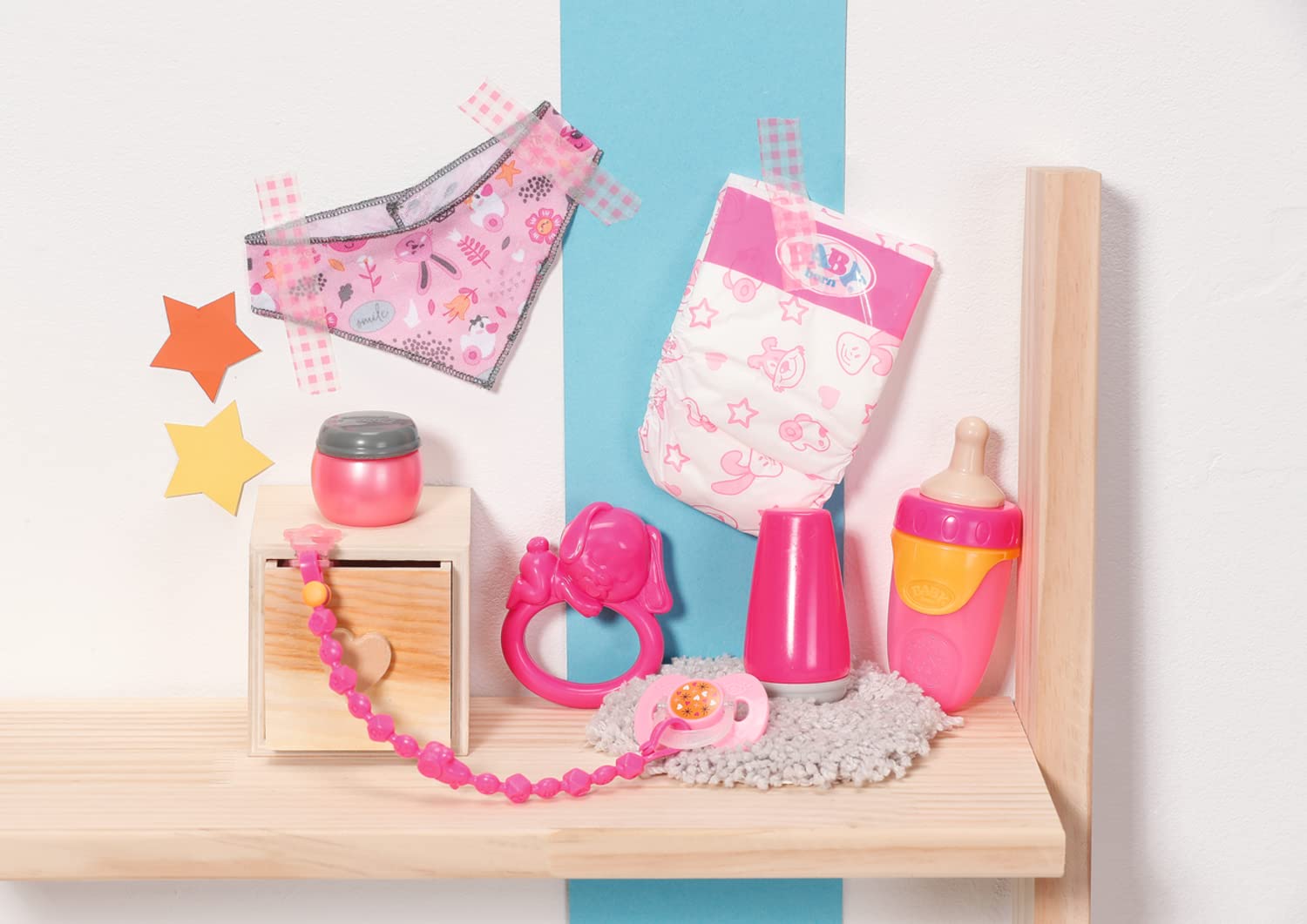 baby-born-832851-accessoires-set-8-teilig-puppenzubeh-r-pflege-set image 4