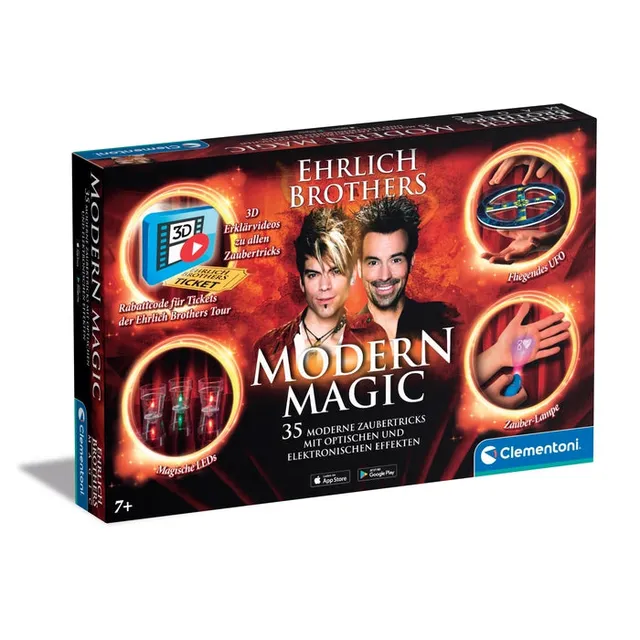 clementoni-modern-magic-zauberkasten-mit-34-tricks-und-3d-videos image 1
