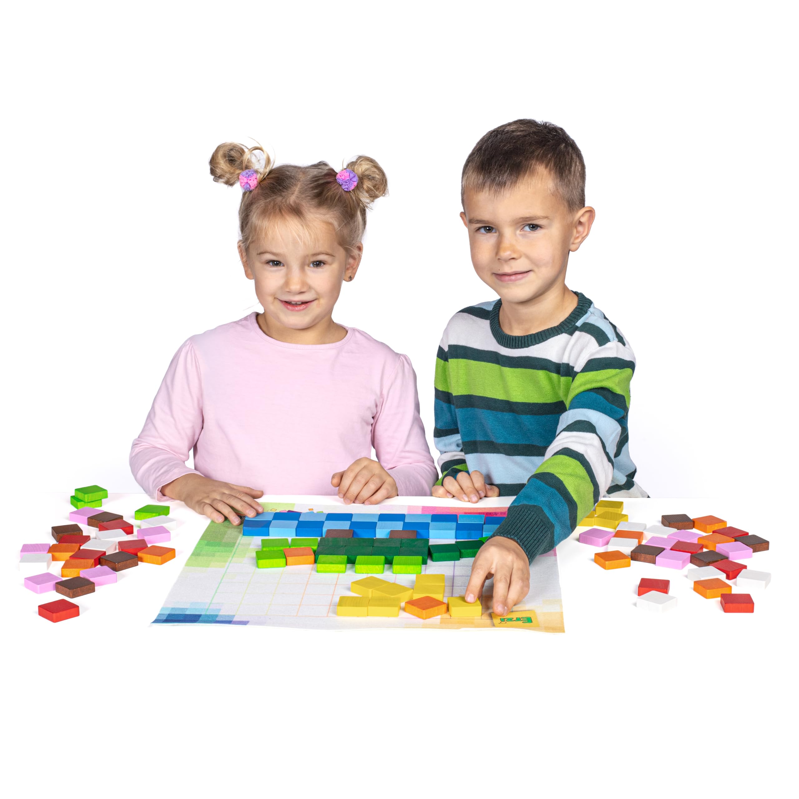 erzi-42292-pixelino-maxi-aus-holz-lege-und-lernspiel-mit-100-steinen image 3