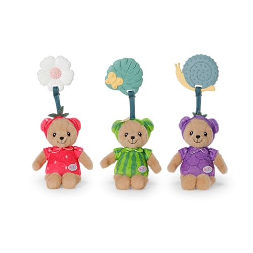 baby-born-for-babies-teddybeary-18-cm-pl-schfigur-mit-bei-ring-und-rassel-sortie image 2