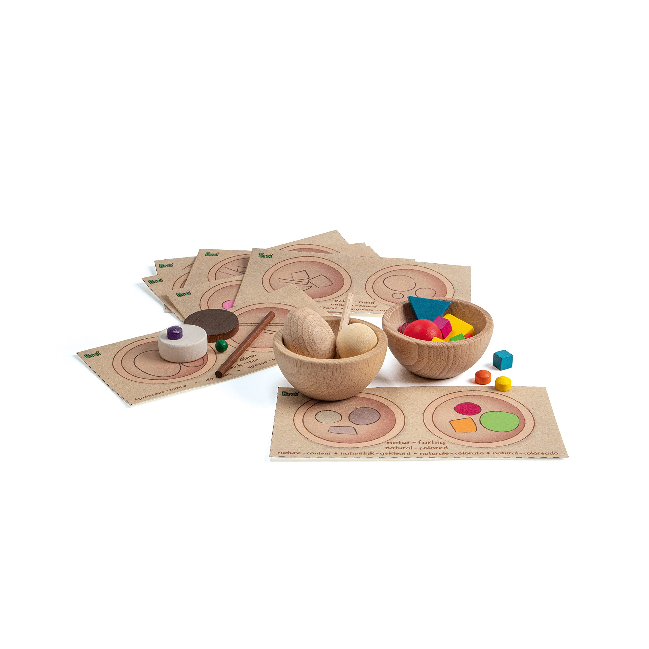 erzi-42044-lernspiel-sortieren-und-vergleichen-aus-holz-lernmaterial-21-teilig image 4