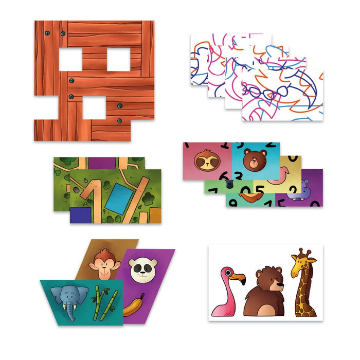 clementoni-galileo-games-escape-game-junior-flucht-aus-dem-zoo-kinderspiel image 3