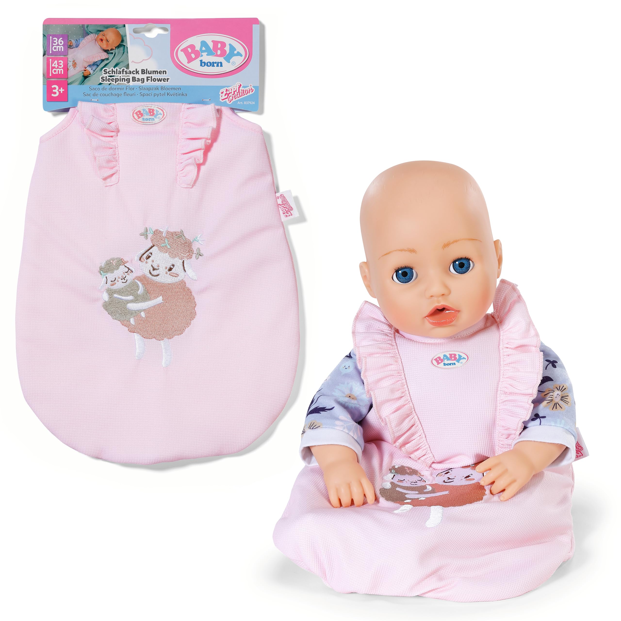 baby-born-schlafsack-blumen-puppen-schlafsack-f-r-36-und-43-cm-puppen image 2