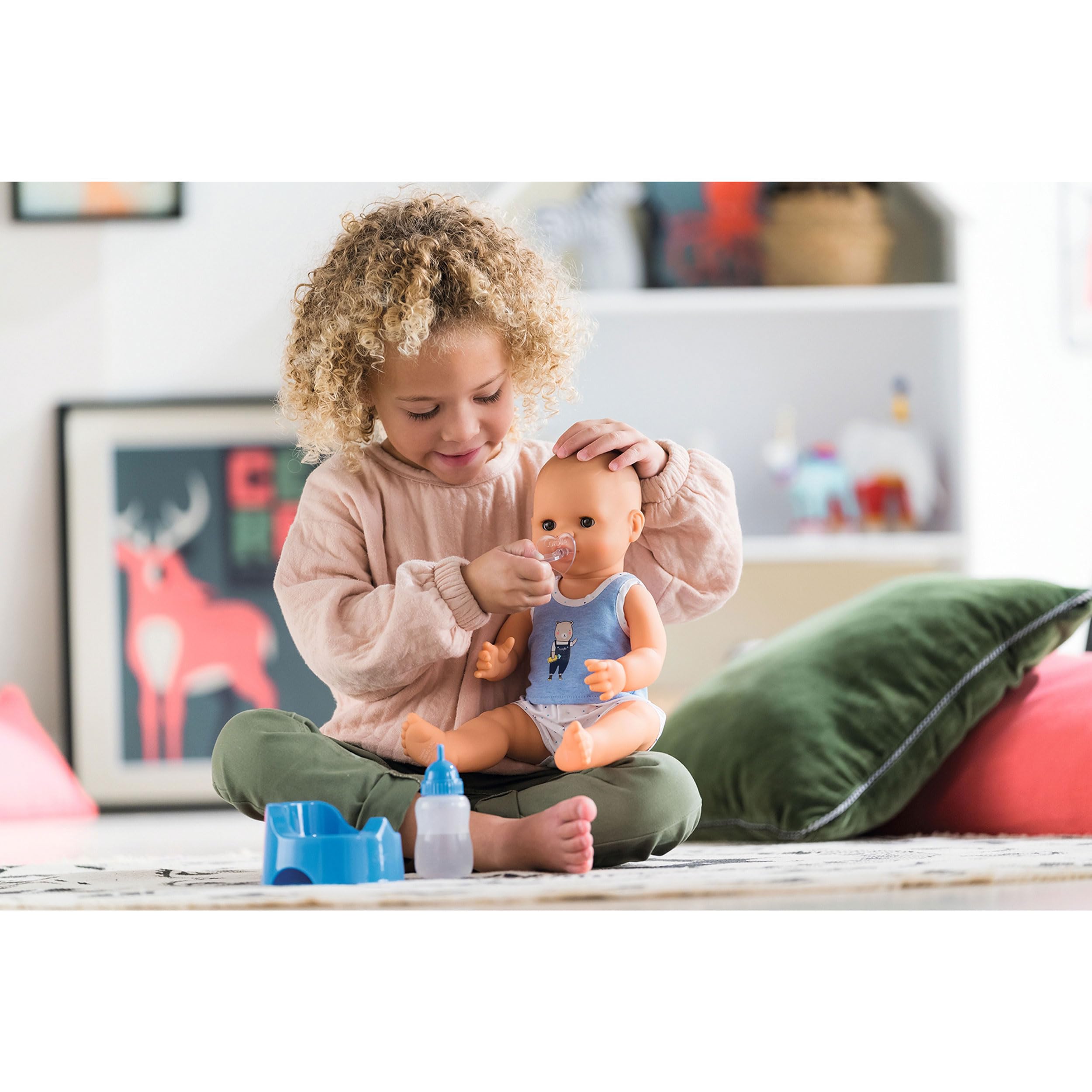 corolle-mon-grand-poupon-b-b-paul-trink-und-n-ss-badebaby-36-cm image 2