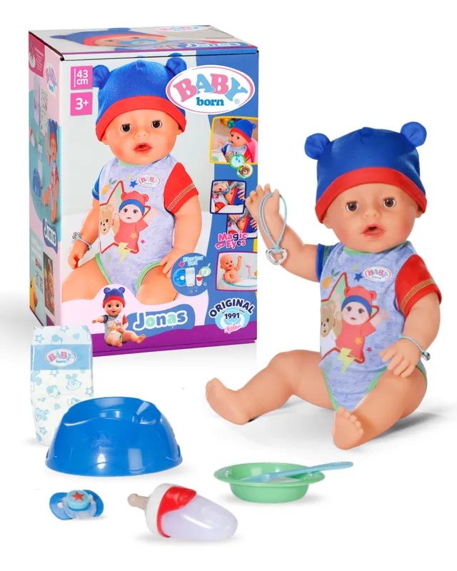 baby-born-jonas-43-cm-jungenpuppe-mit-10-funktionen image 1