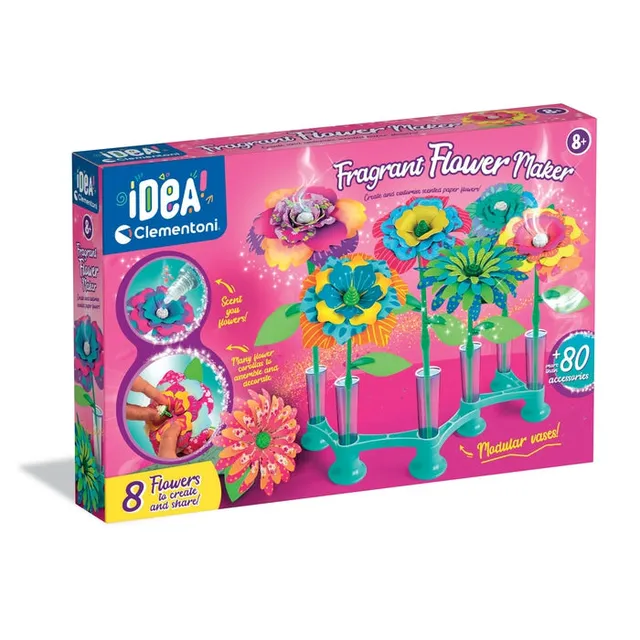 clementoni-idea-duftende-blumen-kreationen-bastelset image 1
