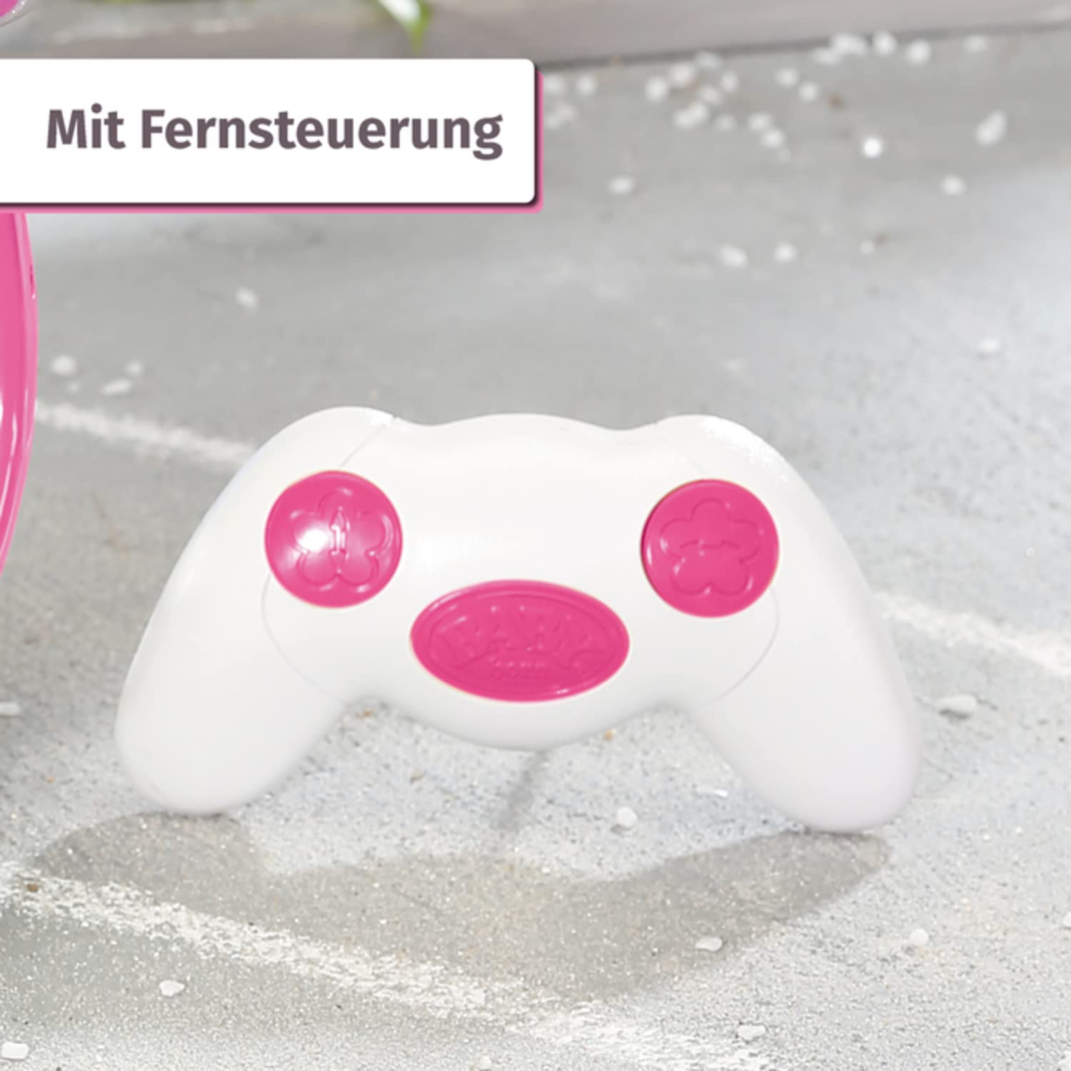 baby-born-city-rc-glam-scooter-ferngesteuert-mit-licht-f-r-puppen-rosa image 2