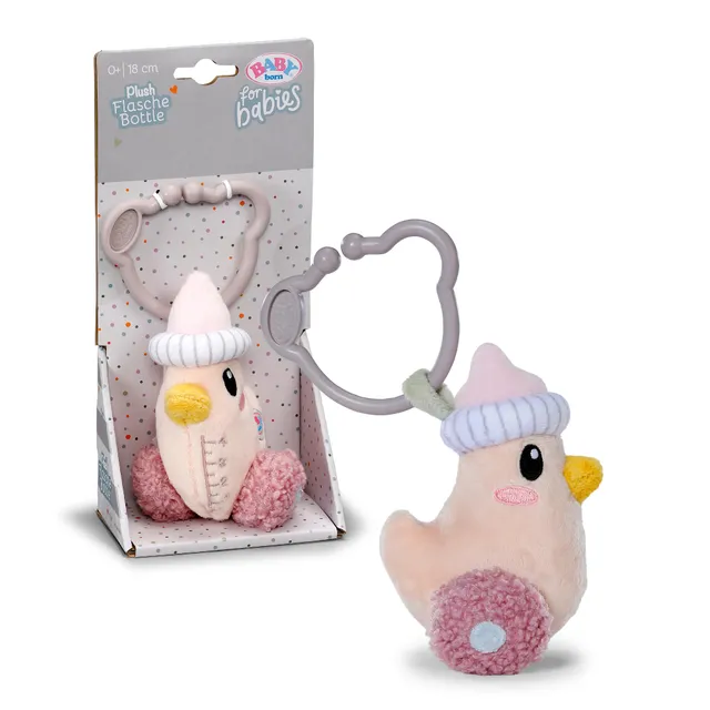 baby-born-for-babies-pl-sch-fl-schchen-mit-rassel-knisterfolie-und-clip image 1