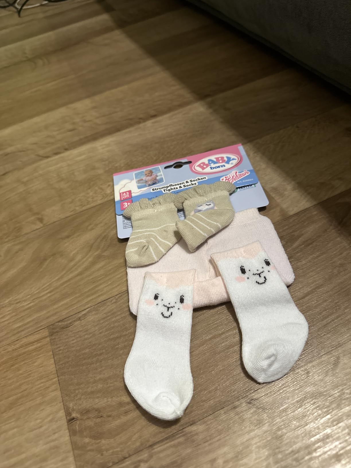 Endlich warme Füße für die Puppe
