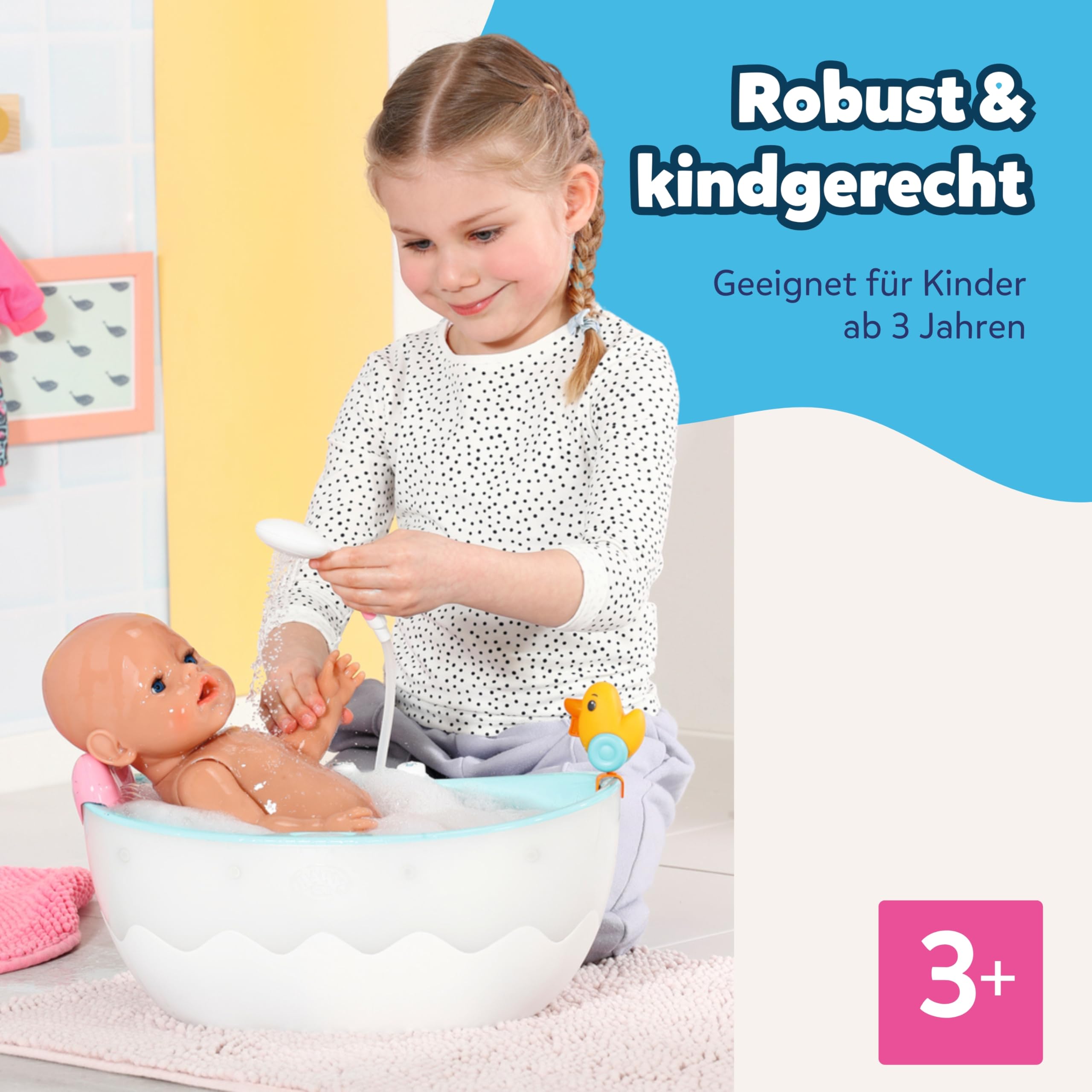 baby-born-badewanne-mit-farbwechsel-dusch-und-soundfunktion-puppenzubeh-r image 8
