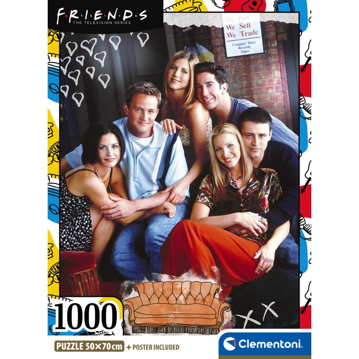 clementoni-friends-puzzle-1000-teile-70-x-50-cm image 4