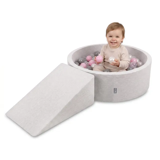 kiddymoon-spielplatz-mit-b-llebad-90x30-cm-und-rampe-200-b-lle-7-cm image 1