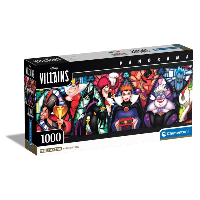 clementoni-disney-villains-puzzle-1000-teile-98-x-33-cm image 1