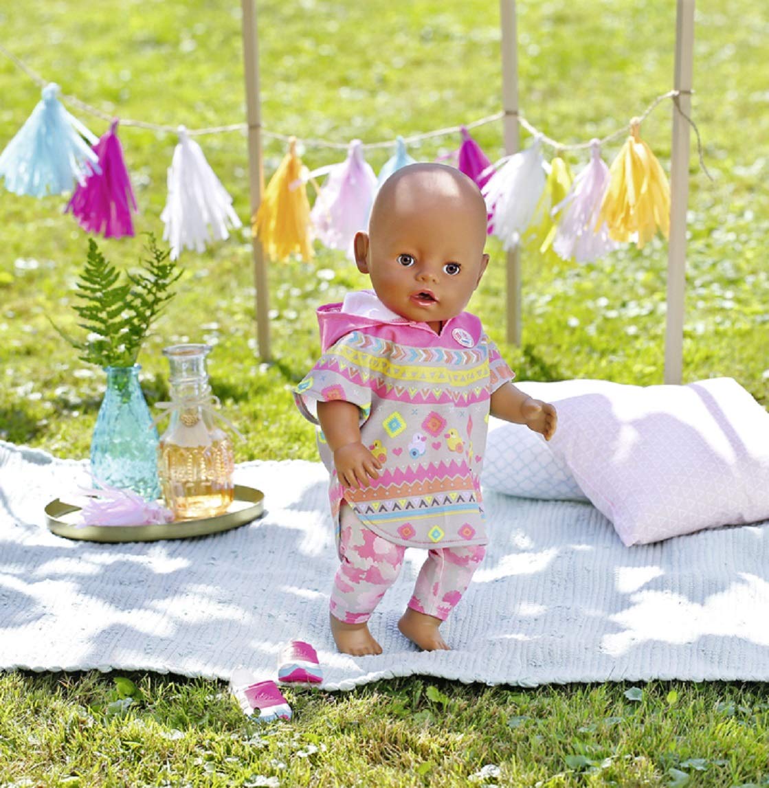 baby-born-deluxe-trendy-poncho-puppenkleidung-3-teilig-f-r-43-cm-puppen image 4