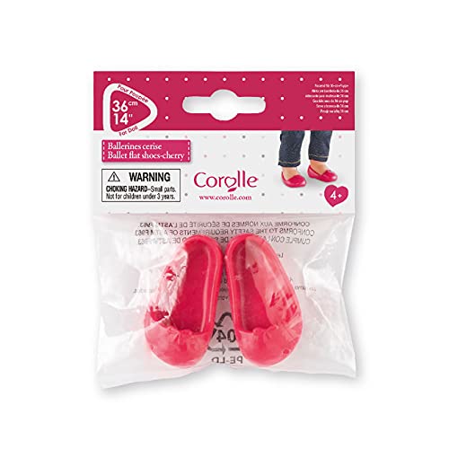 corolle-9000210030-kirschrote-ballerinaschuhe-f-r-36-cm-ma-corolle-puppen image 7