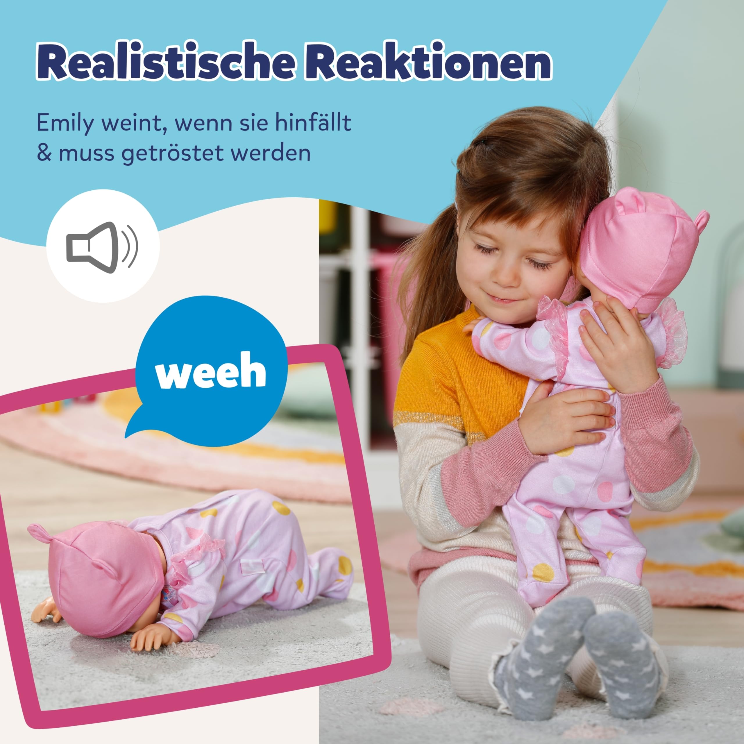 baby-born-emily-lauf-mit-mir-43-cm-lauflernpuppe-mit-sound image 4