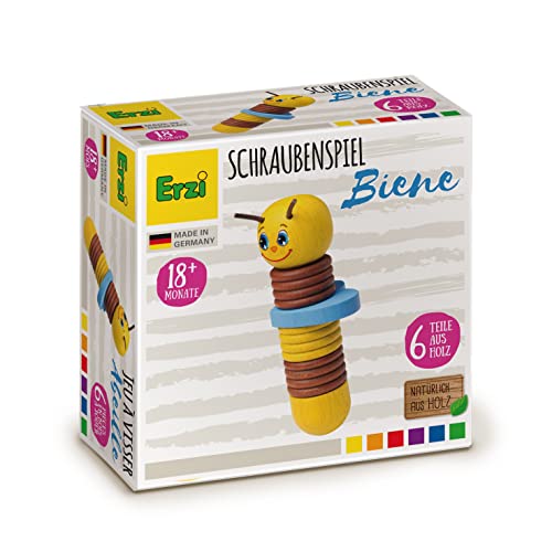erzi-42525-schraubenspiel-biene-aus-holz-lernspiel-6-teilig image 5