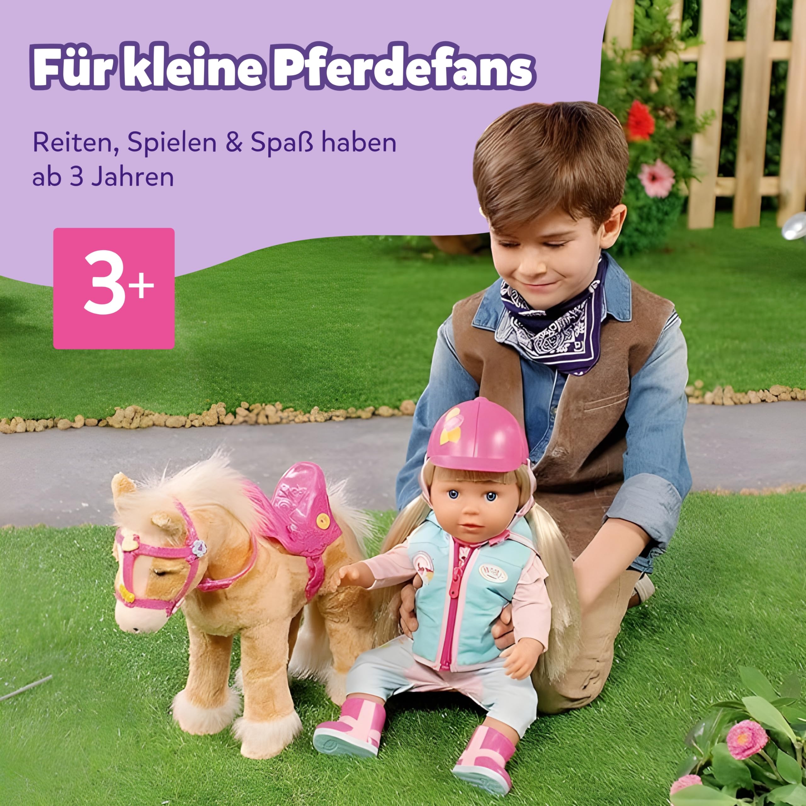 baby-born-mein-pferd-cutie-mit-transportbox-pl-schpferd-mit-funktion-39-cm image 6