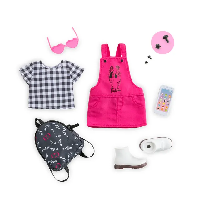 corolle-9000610020-girls-zubeh-rset-musik-und-fashion-28cm image 1