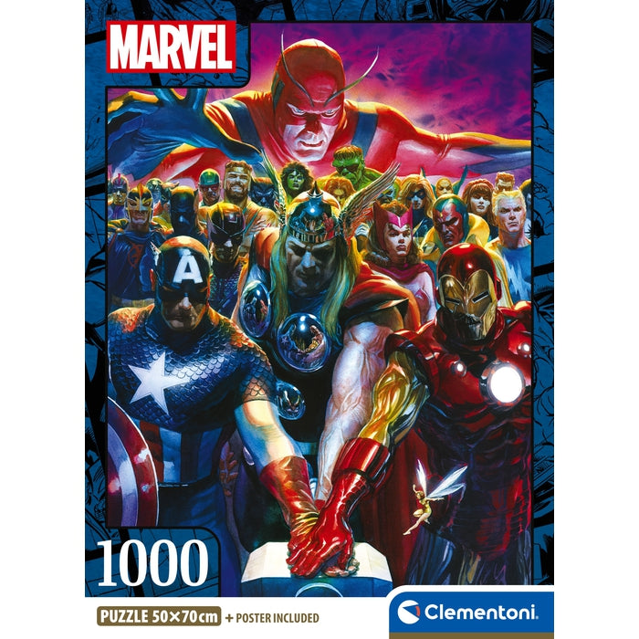 clementoni-marvel-avengers-puzzle-1000-teile-70-x-50-cm image 4
